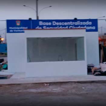 Construcción Caseta de Viligancia  