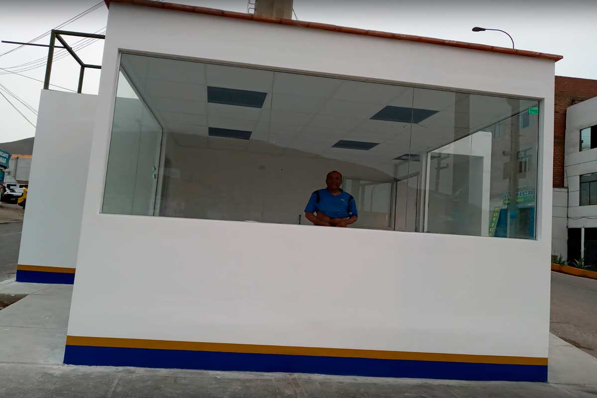 Construcción Caseta de Viligancia  